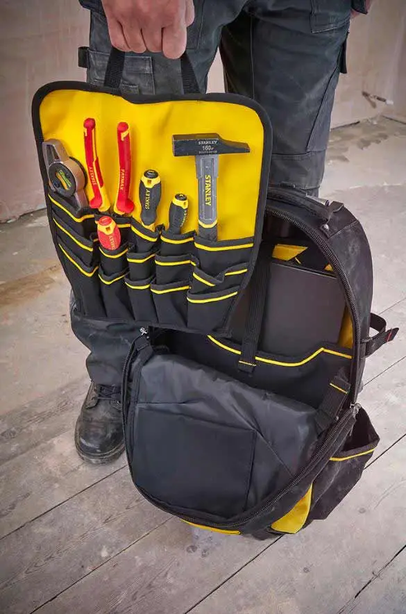 STANLEY - Sac à Dos Porte-Outils Avec Roulettes Et Poignée Télescopique – Image 8