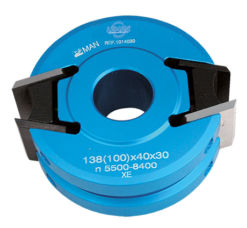 LEMAN - Porte-outils à Profiler Sécurité - Ht. 40 Ou 50mm (Différents Diamètres Disponibles)