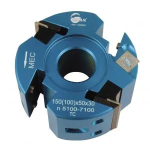 LEMAN - Porte-outils à Profiler Et à Feuillurer Double Entraxe - HT 50 Mm ( Pour Fers Universel Et Zak Entraxe : 24 Et 30 )