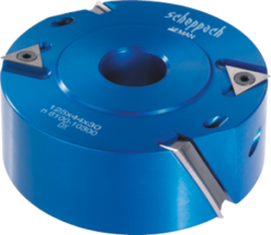 Scheppach Porte-outils à Feuillurer à Plaquettes Carbure Interchangeables