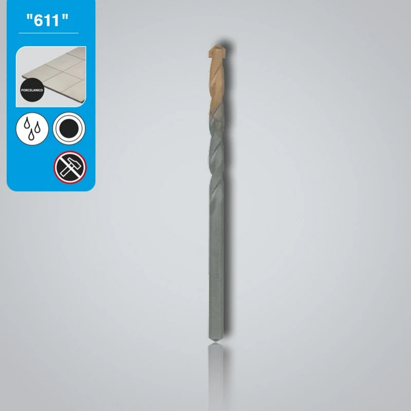 LEMAN - Foret Cylindrique Carrelage (Ø 4, 5, 6, 8, 10 Mm) – Image 2