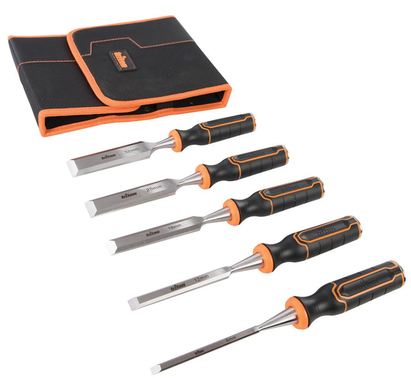 TRITON - TWCS5 Ciseaux à Bois, 5 Pcs - 6/13/19/25/32mm – Image 4