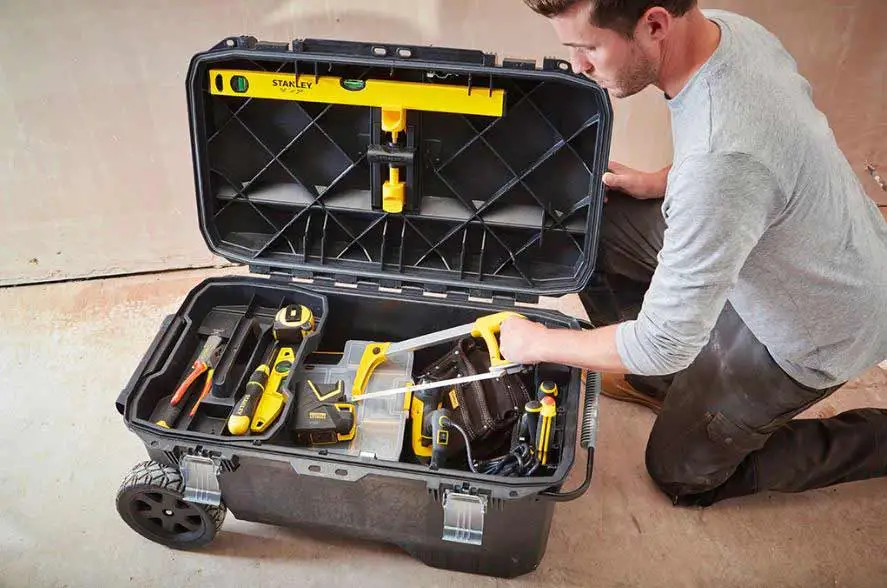 STANLEY - Coffre De Chantier Pro Etanche Fatmax - Dimensions 910 X 516 X 431 Mm – Image 4