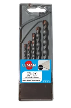 LEMAN - Coffret 5 Forets Cylindriques Carrelage