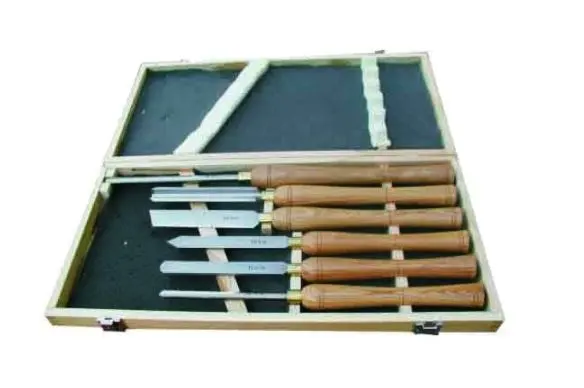 HOLZPROFI - DMS-HS Coffret De 6 Outils De Tourneur