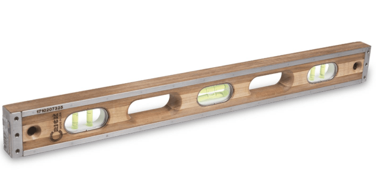Crick Tool Crick - Niveau à Bulle De Précision En Bois - 60 Ou 122 Cm