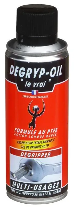 DEGRIP-OIL - Lubrifiant Multi-usage En Aérosol De 150 Ml