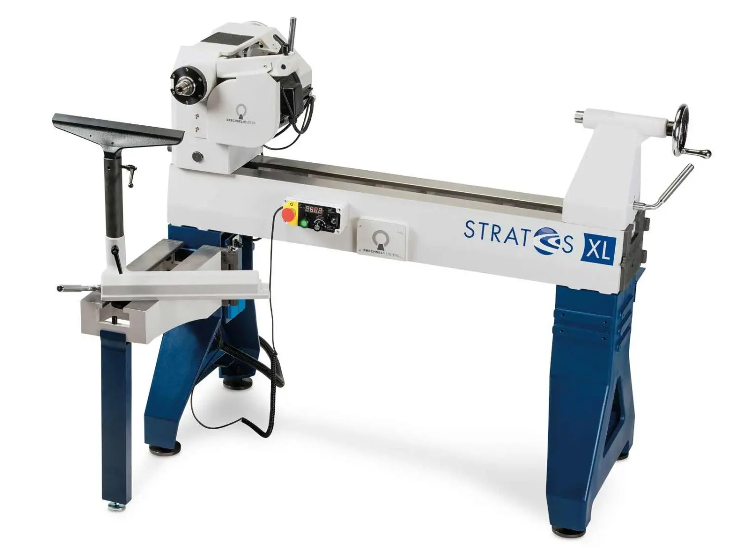 DRECHSELMEISTER - Ensemble Rallonge De Banc 500 Mm + Stabilisateur Et Support Porte-outil Pour Tournage En L'air – Image 3