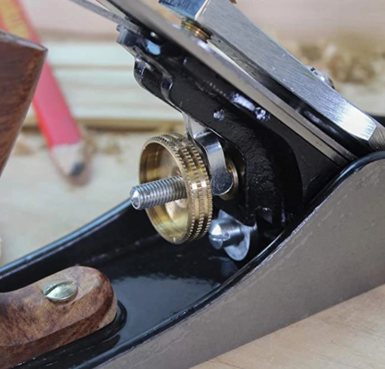 FAITHFULL - Grand Rabot à Main Professionnel En Fonte N°4, 250 X 60 Mm Largeur Fer : 50 Mm – Image 3