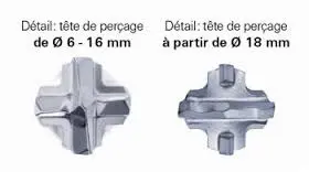 Leman - Foret SDS+, 4 Taillants – Image 2