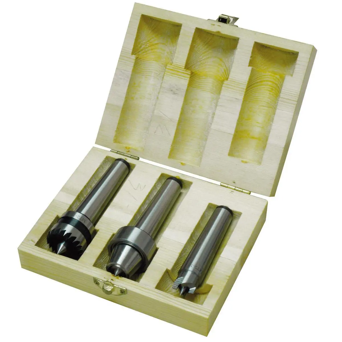 HOLZMANN - MS3TLG - Coffret De 3 Pointes De Tournage CM2 - 2 Griffes Et 1 Contre-pointe – Image 2