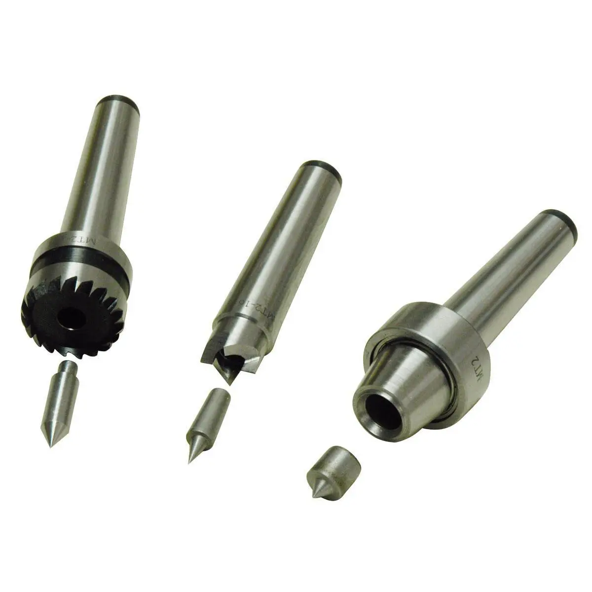 HOLZMANN - MS3TLG - Coffret De 3 Pointes De Tournage CM2 - 2 Griffes Et 1 Contre-pointe