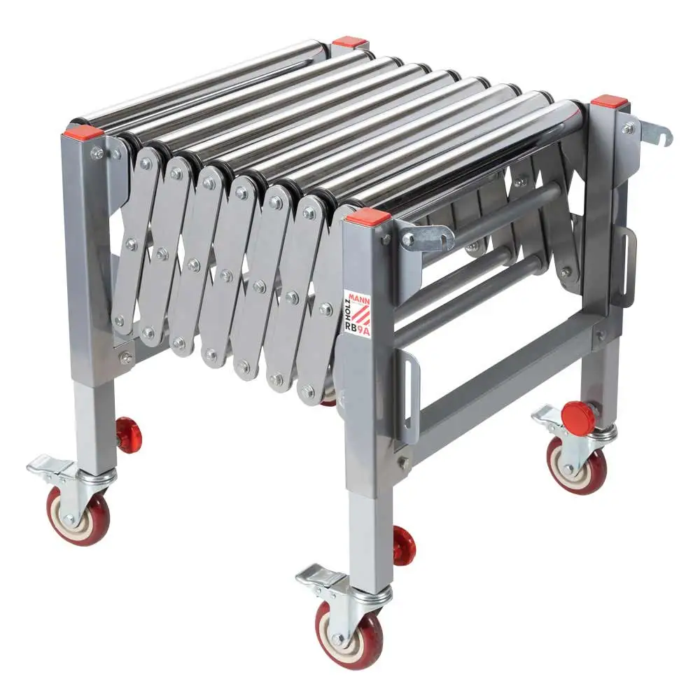 HOLZMANN - RB9A - Convoyeur à Rouleaux Extensible 500 à 1400 Mm - Largeur 500 Mm - Charge 130 Kg – Image 4
