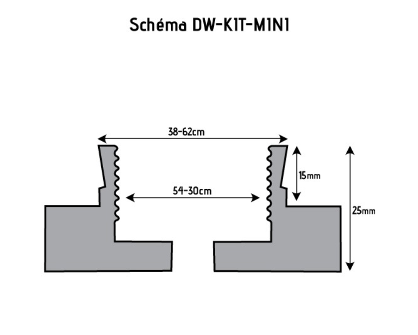 HOLZPROFI - DW-KIT-MINI Coffret Mandrin 4 Mors ø 70 Mm + Bague 1" X 8 TPI à M33 X 3,5 Mm – Image 4