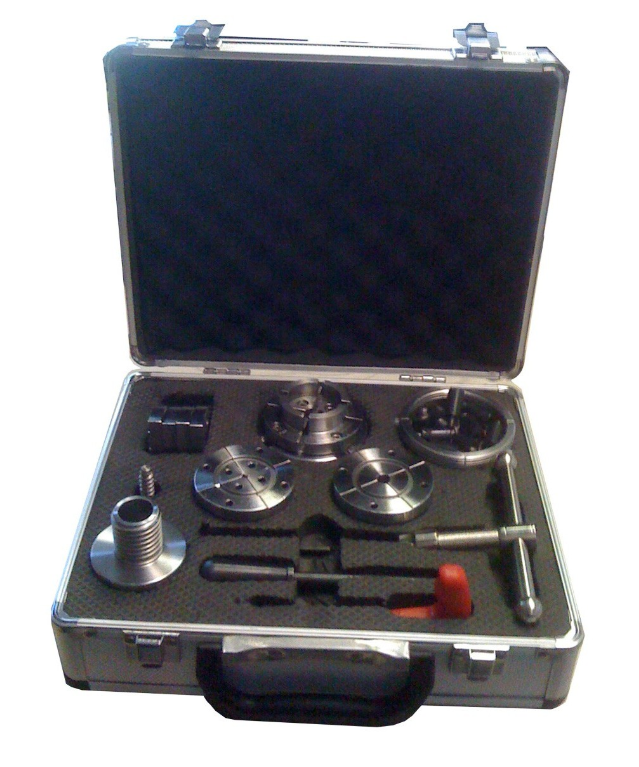 HOLZPROFI - DW-KIT-MINI Coffret Mandrin 4 Mors ø 70 Mm + Bague 1" X 8 TPI à M33 X 3,5 Mm – Image 2