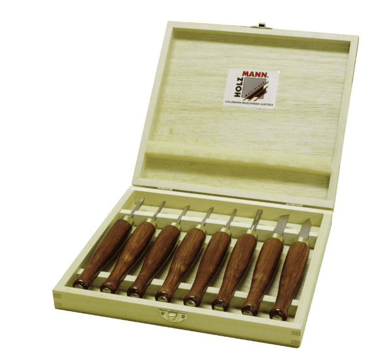 HOLZMANN - HM8TLG Coffret De 8 Outils De Tournage Acier HSS – Image 3