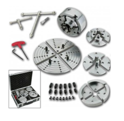 HOLZPROFI - DW-KIT140 Coffret Mandrin 4 Mors & Accessoires