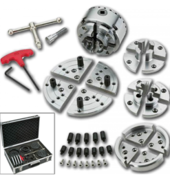 HOLZPROFI - DW-KIT96 Coffret Mandrin 4 Mors & Accessoires