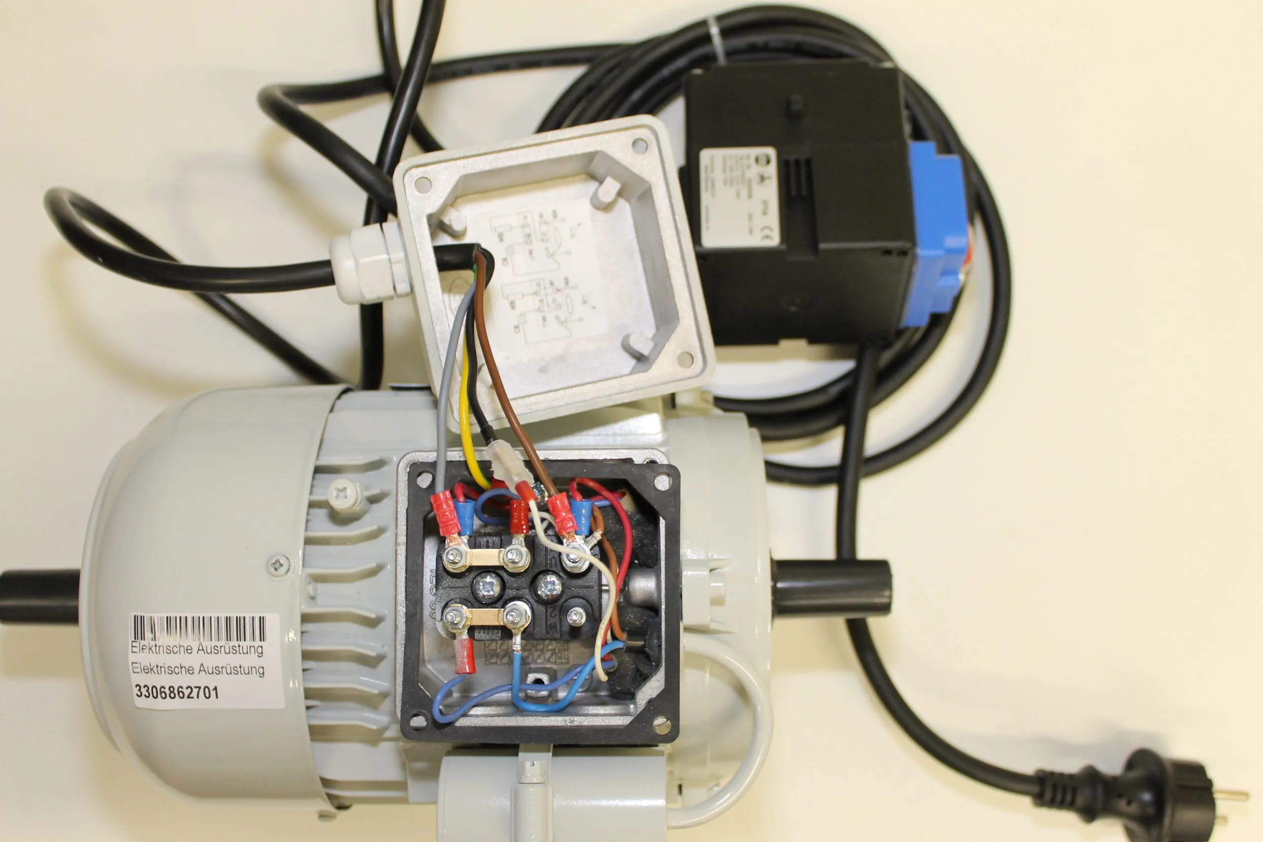 SCHEPPACH - Moteur à Deux Bouts D'arbre Pour Machines Kity D'origine - 220V / 50Hz -1500W – Image 6