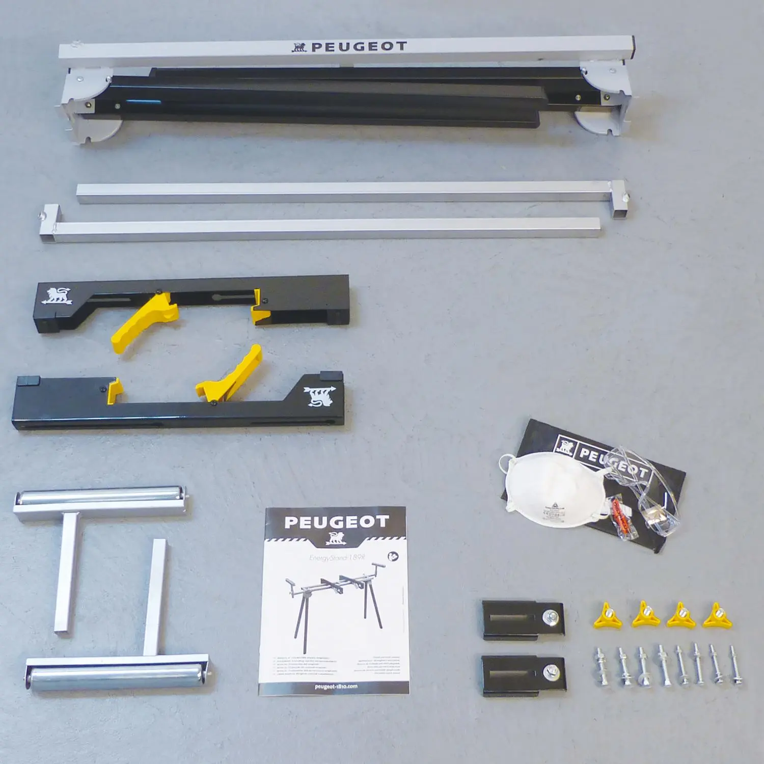 PEUGEOT - EnergyStand-189R Support De Scie Universel Hauteur 880 Mm, Largeur 1000 Mm, Système Pliant – Image 8