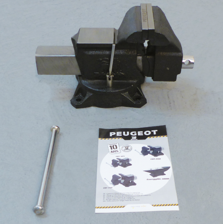 PEUGEOT - EBT125 Etau D'établi Pivotant 125 Mm – Image 7