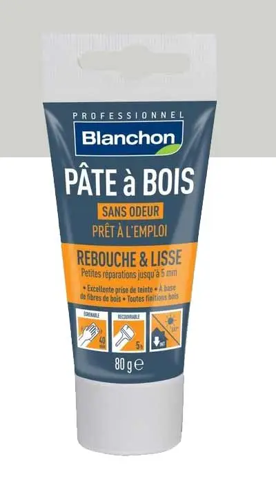 BLANCHON - Pâte à Bois - Rebouchage & Lissage - 80g - 250g - 500g - Différentes Teintes – Image 13