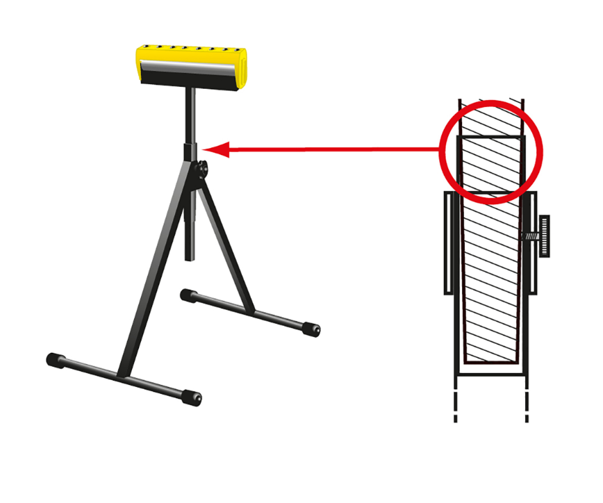 PEUGEOT - ENERGYROLL-320 Servante D'atelier Roul. + Billes 60 Kg Max. – Image 2