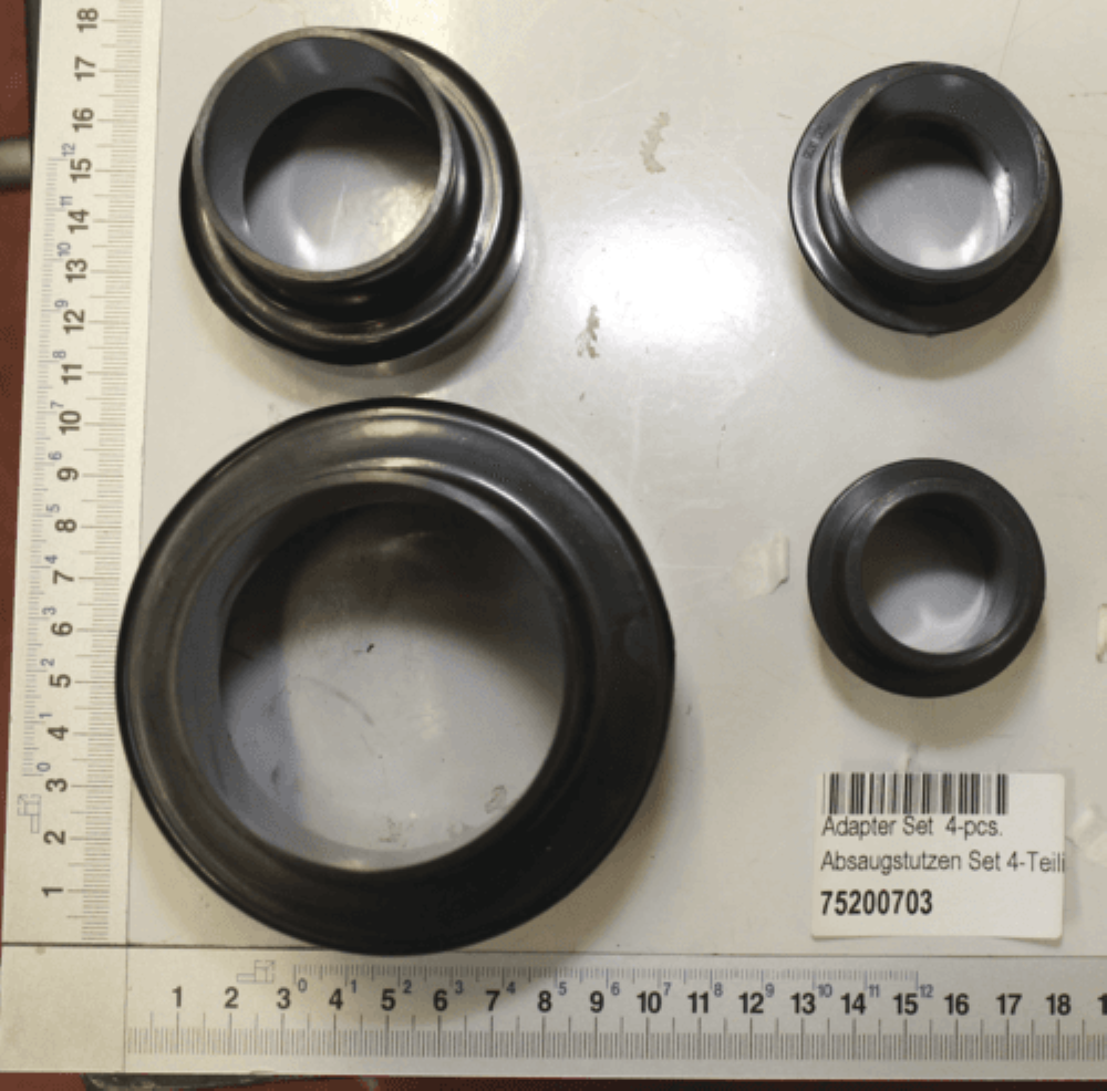 SCHEPPACH - Jeu De 4 Buses D'aspiration – Image 2