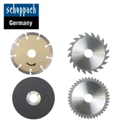 SCHEPPACH - Set De 4 Lames ø115 Mm Pour Scie Plongeante PL 305