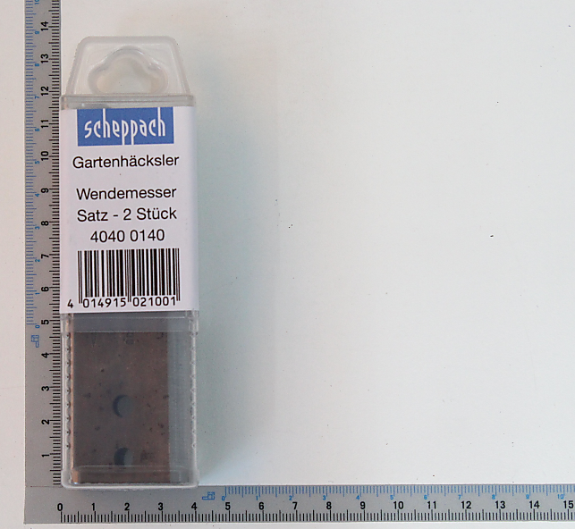 Scheppach - Couteaux De Rechange Pour Broyeur Biostar 3000 (jeu De 2) – Image 2