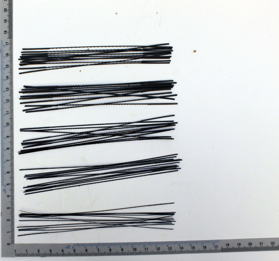 SCHEPPACH - Kit De 5 X 12 Lames De Scie à Chantourner Sans Ergots, Pour Le Bois – Image 2