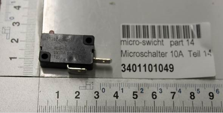 Scheppach - Microrupteur 10A Repère 14 Pour Scie à Onglet Radiale MS216L