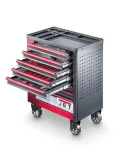 JET - TT-412 - Servante D'Atelier Mobile Avec 412 Outils - 780 X 455 X 985 Mm