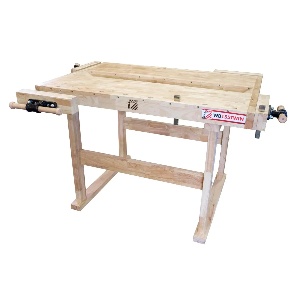 HOLZMANN - WB155TWIN - Établi Double Surface De Travail 1550 Mm