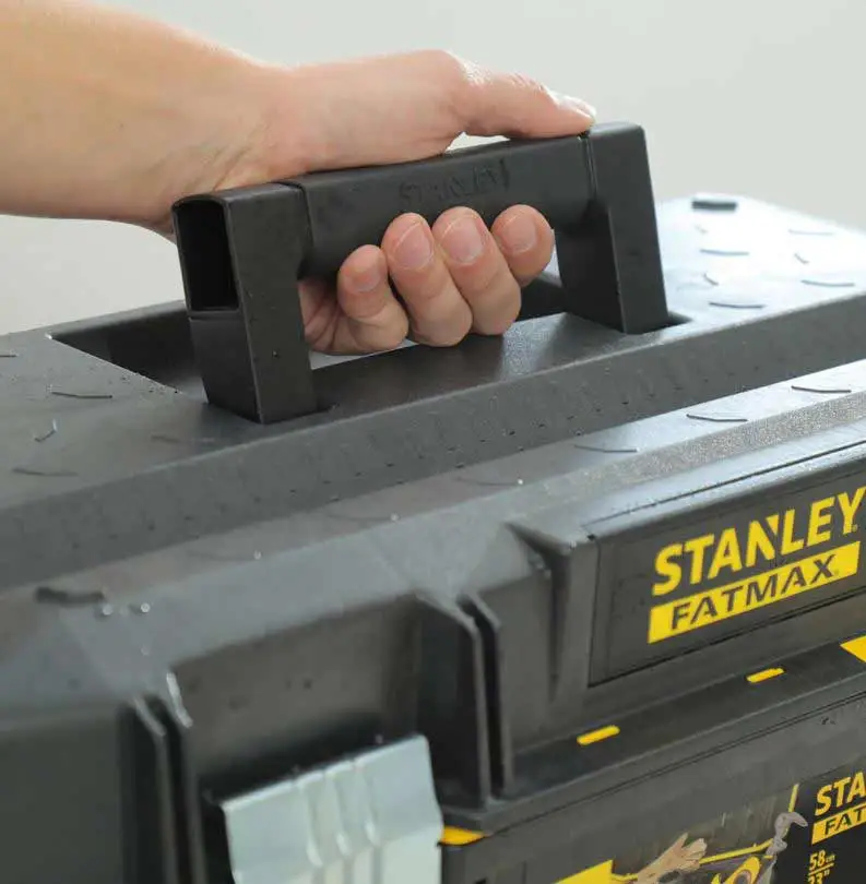 STANLEY - Boîte à Outils Etanche Fatmax - 584 X 267 X 305 Mm - Capacité Max. 20 Litres – Image 4