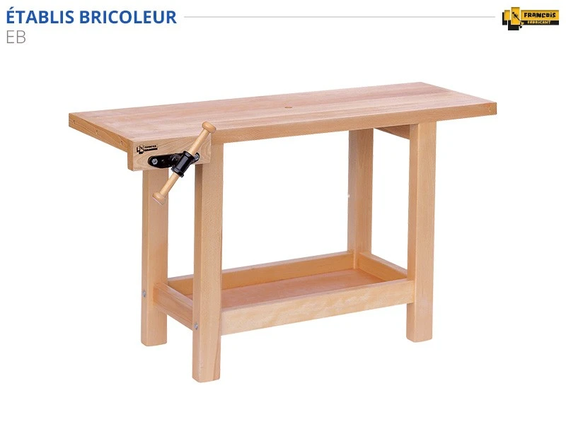 ETABLIS FRANCOIS - EB Établi Bricoleur Avec Presse Avant Horizontale PH24