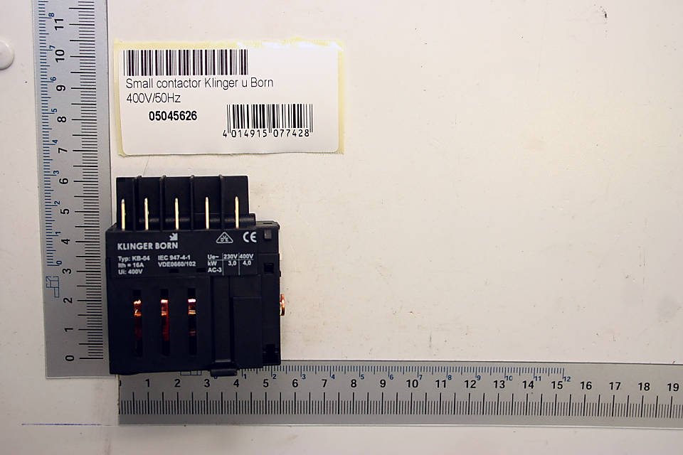 SCHEPPACH - Contacteur 400V/50Hz Pour Scie à Bûche Kity, Scheppach, Woodster