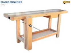 ETABLIS FRANCOIS ÉTABLIS FRANÇOIS - EMV Etablis Menuisier Avec Presse Avant Verticale VE24